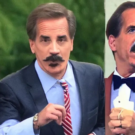 Prompt: mike lindell smoking crack with hunter biden