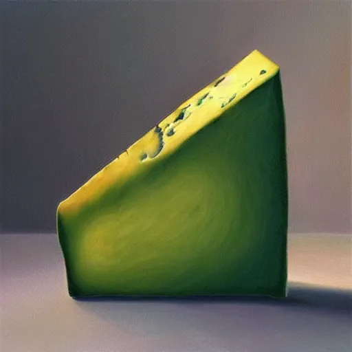 Image similar to a wedge of cheese winning the Green Award, badge, artstation hall of fame gallery, editors choice, #1 digital painting of all time, most beautiful image ever created, emotionally evocative, greatest art ever made, lifetime achievement magnum opus masterpiece, the most amazing breathtaking image with the deepest message ever painted, a thing of beauty beyond imagination or words