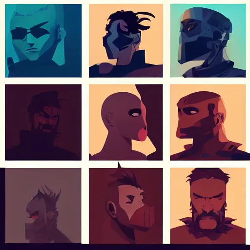 Image similar to face icon stylized minimalist mad max : fury road, loftis, cory behance hd by jesper ejsing, by rhads, makoto shinkai and lois van baarle, ilya kuvshinov, rossdraws global illumination