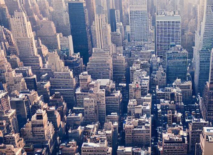 Prompt: a 2 8 mm macro aerial photo of new york city, splash art, movie still, bokeh, canon 5 0 mm, cinematic lighting, dramatic, film, photography, golden hour, depth of field, award - winning, anamorphic lens flare, 8 k, hyper detailed, 3 5 mm film grain, hazy