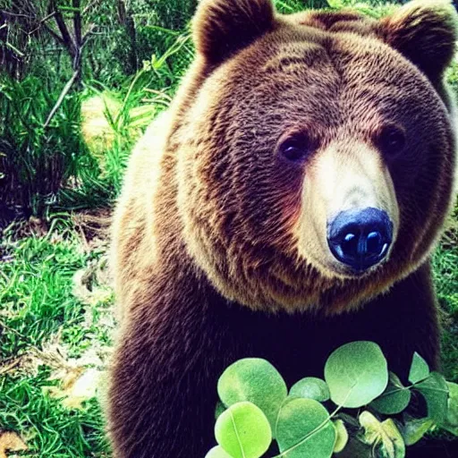 Prompt: “A Bear mixed with a quokka”