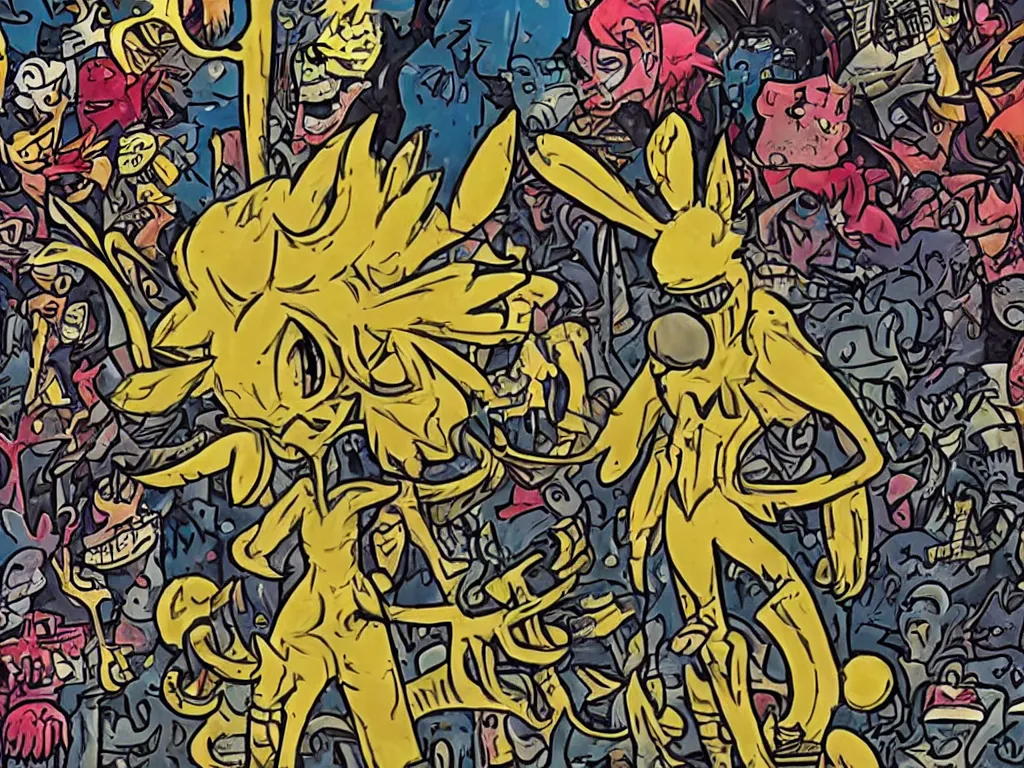 Image similar to hylics game character