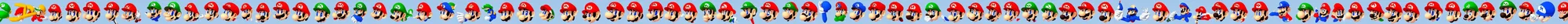 Prompt: super mario bros 1 9 8 5, mario sprite sheet walk cycle, blue overalls, red cap, nintendo official media, white background