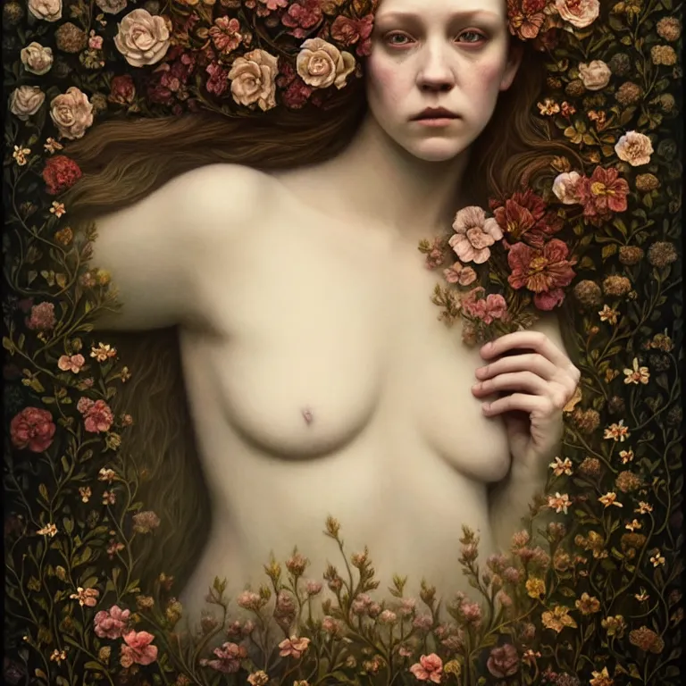 Image similar to ophelia's epic professional digital art, moderate atmospheric lighting, painted, intricate, detailed, fabulous, leesha hannigan, wayne haag, reina rocin, ignacio fernandez rios, mark ryden, iris van herpen,, epic, stunning, magnificent, a lot of wow, cinematic, masterpiece