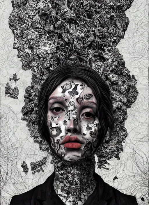 Prompt: Addiction goddess painting by Dan Hillier, trending on artstation, artstationHD, artstationHQ, 4k, 8k