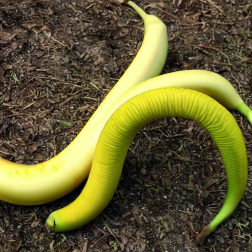 Prompt: snake banana