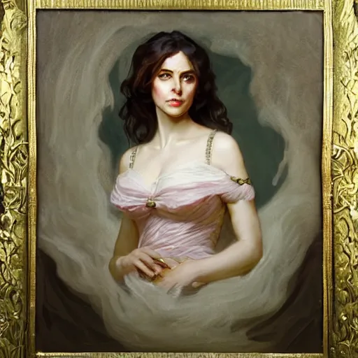 Image similar to a fantasy style portrait painting of rachel lane / alison brie / sally kellerman hybrid in the style of francois boucher oil painting unreal 5 daz. rpg portrait, extremely detailed artgerm greg rutkowski alphonse mucha