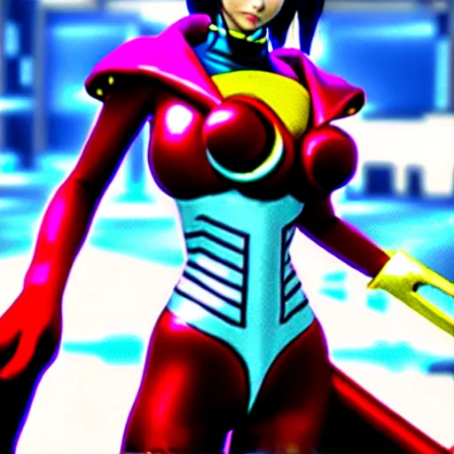 Image similar to sophia from shin megami tensei v as boomerang kuwanger, very detailed, unreal engine, psx graphics, 3 5 mm still photo