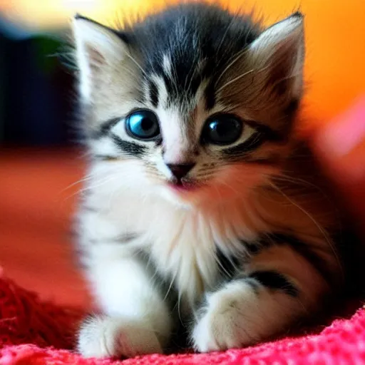 Image similar to the cutest kitten in the world