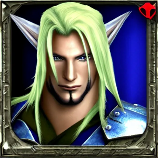 Image similar to warcraft 3 icon of sephiroth