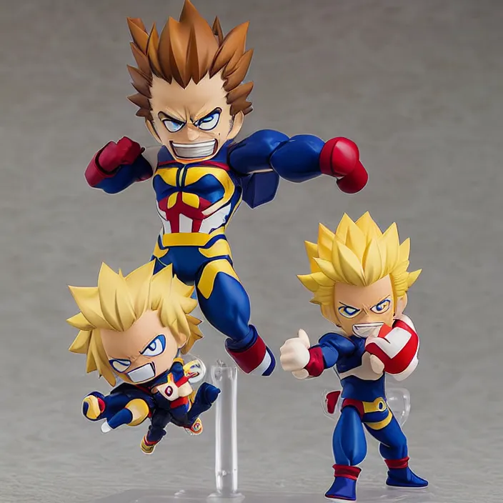 Image similar to (All might), An anime Nendoroid of (All might), figurine, detailed product photo