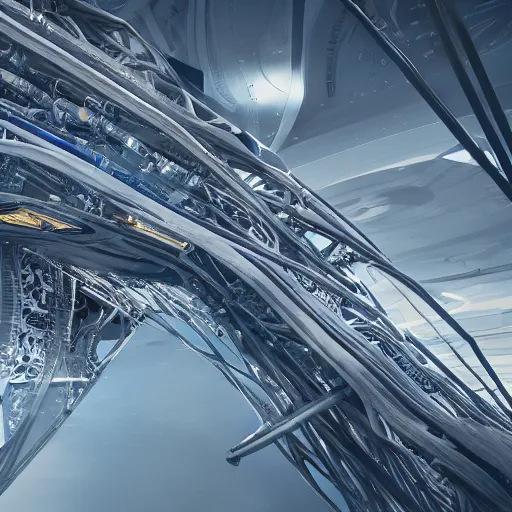 Image similar to sci-fi motherboard structure on the coronation of napoleon painting and digital billboard in the middle, unreal engine 5, keyshot, octane, artstation trending, ultra high detail, ultra realistic, cinematic, 8k, 16k, in style of zaha hadid, in style of nanospace Michael Menzelincev, in style of Lee SOUDER, colors in style of the Blade Runner 2049, in plastic, dark, tilt shift,