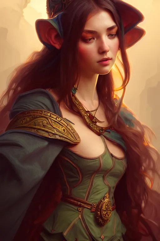 Image similar to photography eric burkhanaev, deep focus, d & d, fantasy, complex, elegant, highly detailed, digital painting, artstation, concept art, matte, clear focus, illustration, hearthstone, artgerm art, greg rutkovsky and alphonse mucha