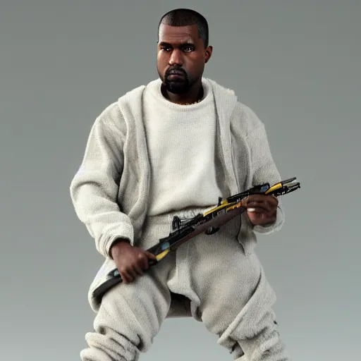 Image similar to hot toys kanye west