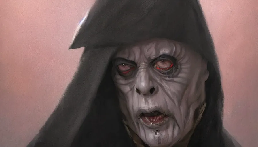 Image similar to A beautiful painting of tim curry as the grim reaper by greg rutkowski and Kalin Popov , Trending on artstation HD.