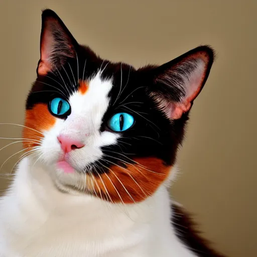 Image similar to Calico cat, photo