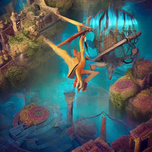 Image similar to beautiful symmetrical scateboarder jumps over the pond! silence again, surrounded by machine axonometric fantasy intricate elegant highly detailed in volumetric void of latent space lush flowers surround, realm of the gods golden turquoise steampunk, high contrast cinematic light, mystical shadows, octane render, photographic, concept art, art high renaissance art, unreal engine 8 k