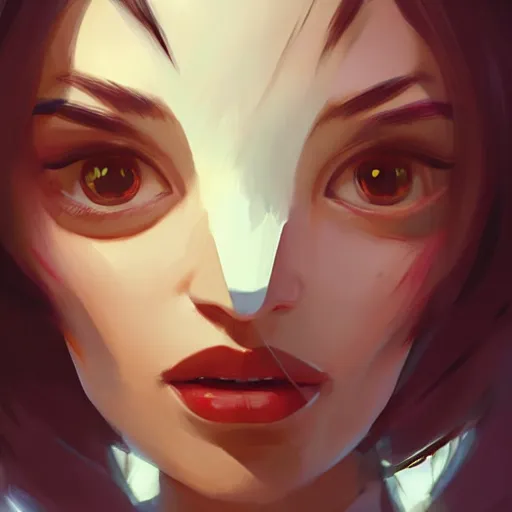 Image similar to face icon stylized minimalist megan man x, loftis, cory behance hd by jesper ejsing, by rhads, makoto shinkai and lois van baarle, ilya kuvshinov, rossdraws global illumination