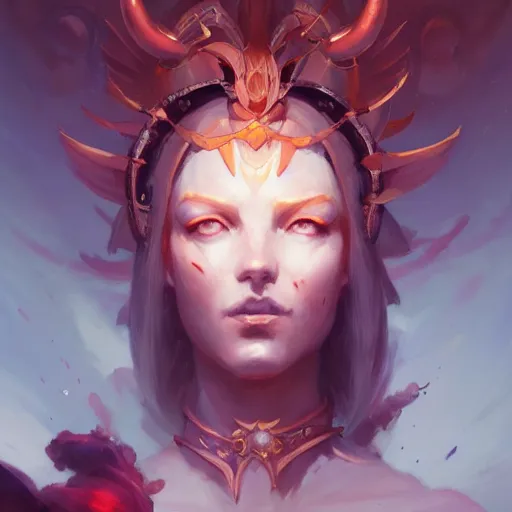 Image similar to portrait of a goddess of war by pete mohrbacher and greg rutkowski and wlop and artgerm, digital art, unreal engine 5, trending on artstation, deviantart, pinterest, rule of thirds, 4 k uhd image