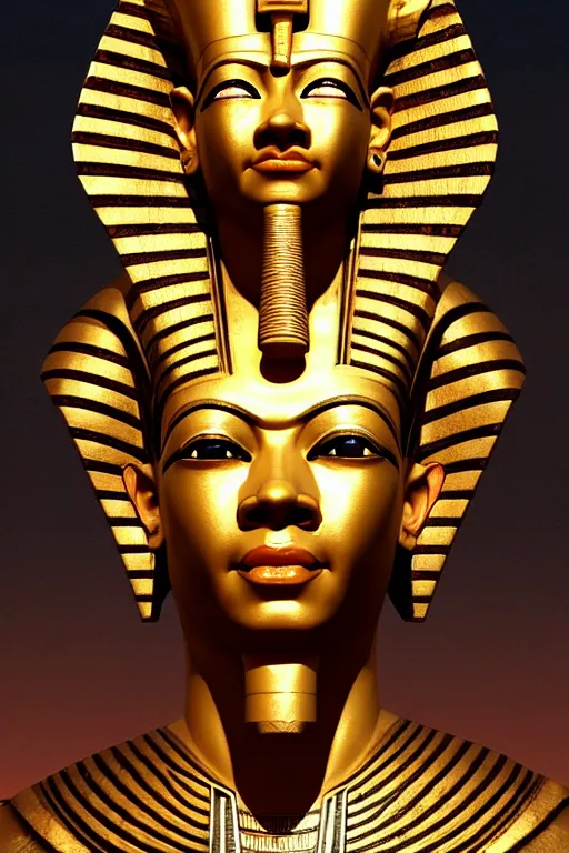 Image similar to egypt god osiris, god of the underworld, highly detailed, d & d, fantasy, highly detailed, digital painting, trending on artstation, concept art, sharp focus, illustration, global illumination, ray tracing, realistic shaded, art by artgerm and greg rutkowski and fuji choko and viktoria gavrilenko and hoang lap, sunny