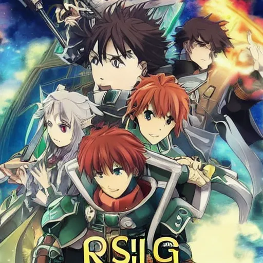 Image similar to rising of the shield hero key visual