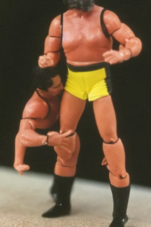 Image similar to [ western australian premier mark mcgowan ] as a 1 9 8 0 s wrestling action figure, perth, state daddy, wa 🇦🇺,