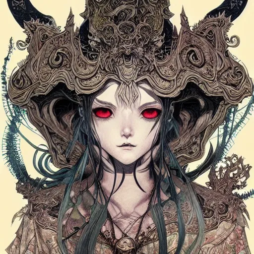 Image similar to prompt: Portrait painted in world of Warcraft style drawn by Vania Zouravliov and Takato Yamamoto, inspired by Fables, intricate acrylic gouache painting, high detail, sharp high detail, manga and anime 2000