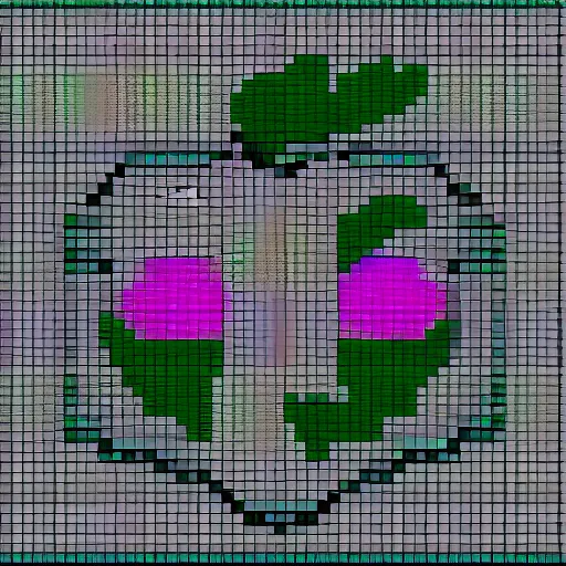 Image similar to apple pixel art