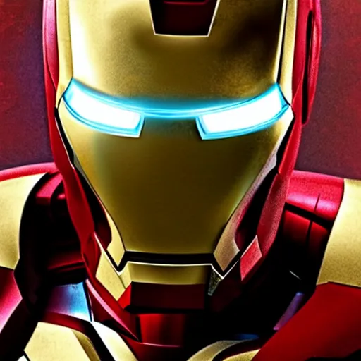 Image similar to iron man suit with arm torn off, 4k realistic photo