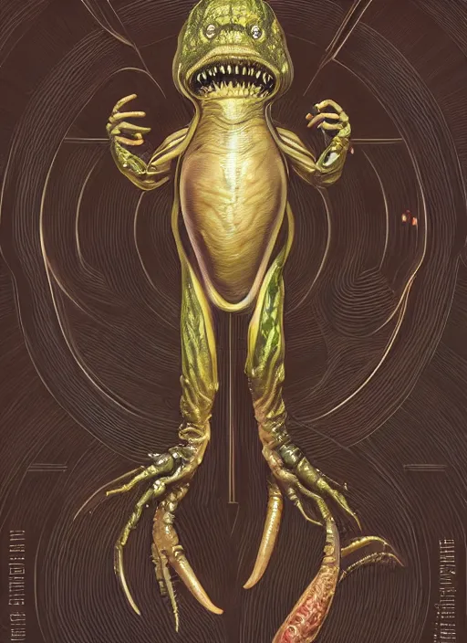 Prompt: full body picure of elon musk!!! as slimy mollusk, anthropomorphic character, drool, concept art, intricate, elegant, highly detailed, digital painting, artstation, wallpaper, smooth, sharp focus, illustration, art by giger and artgerm and greg rutkowski and alphonse mucha