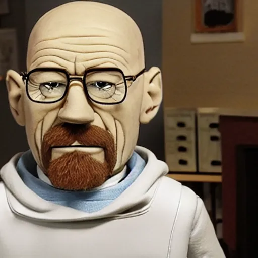 Image similar to Walter White as a muppet