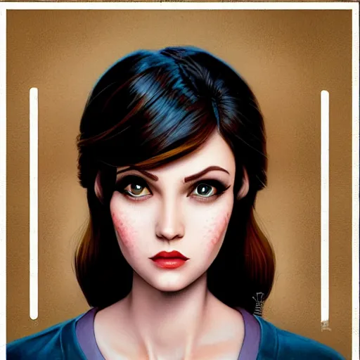 Image similar to Lofi actress headshot, Pixar style by Tristan Eaton and Stanley Artgerm and Tom Bagshaw and Tim Burton