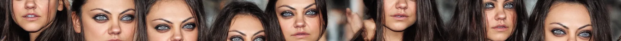 Image similar to eyes of mila kunis