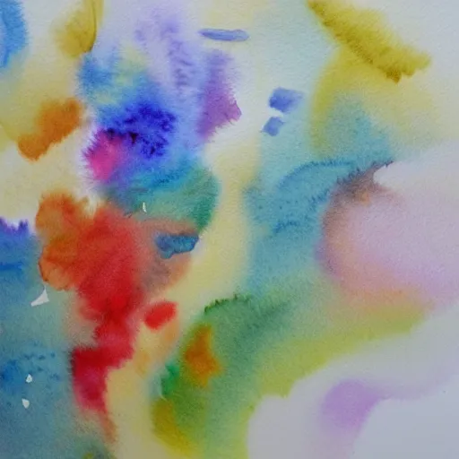 Image similar to watercolour abstracts by elizabeth holmes