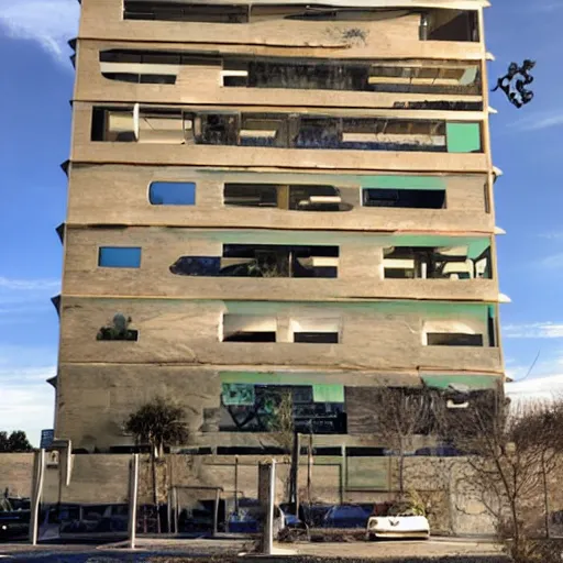 Prompt: illuminatti headquarters.