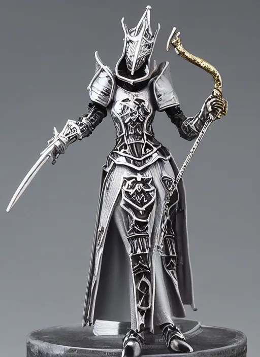 Image similar to 80mm, resin detailed model figure of Alchemy Imperial Princess knight gothic silver