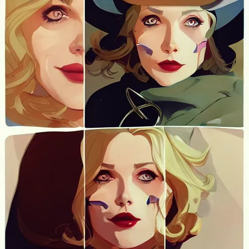 Image similar to Joshua Middleton comic art, pretty female AUdrey Plaza spy, eye patch over left eye, evil smile, symmetrical face, symmetrical eyes, pirate clothing, long wavy blonde hair, full body:: sunny weather::