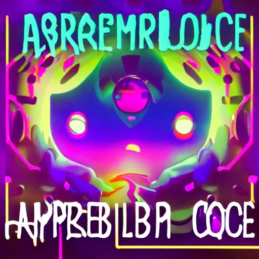 Image similar to ambient breakcore acid hyperpop sonic lounge photo