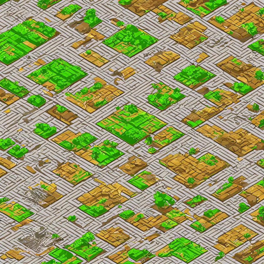 Image similar to isometric tileset