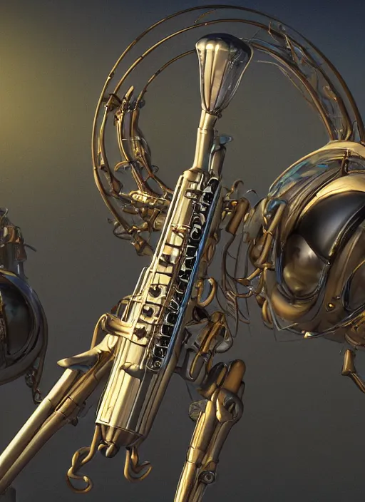 Prompt: strange surrealist detailed electronic musical-instruments!! in alien worlds, by Michael Whelan and Pixar, photorealistic, 3d render, award winning render, unreal engine, octane render, studio lighting, 8k, hd