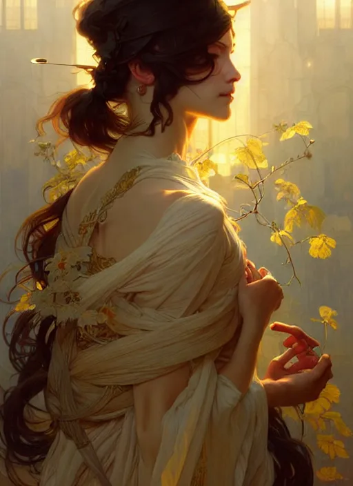 Image similar to September 1 is the day of knowledge, intricate, elegant, sharp focus, illustration, highly detailed, digital painting, concept art, matte, art by WLOP and Artgerm and Greg Rutkowski and Alphonse Mucha, masterpiece