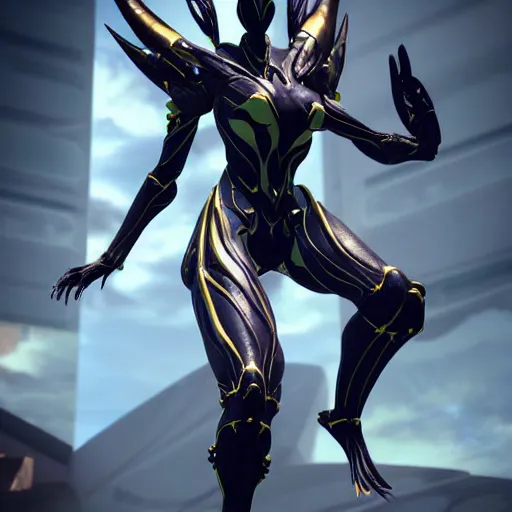 Prompt: massively giant beautiful and stunning saryn prime female warframe, doing an elegant pose, you looking up at her from the ground as she stands over you, two massive legs on either side, unaware of your existence, slick elegant design, sharp claws, detailed shot legs-up, highly detailed art, epic cinematic shot, realistic, professional digital art, high end digital art, DeviantArt, artstation, Furaffinity, 8k HD render, epic lighting, depth of field