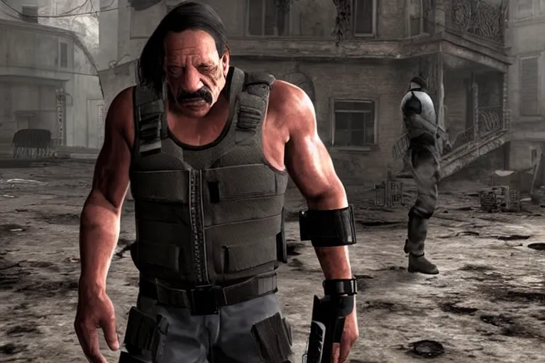 Image similar to danny trejo in resident evil v