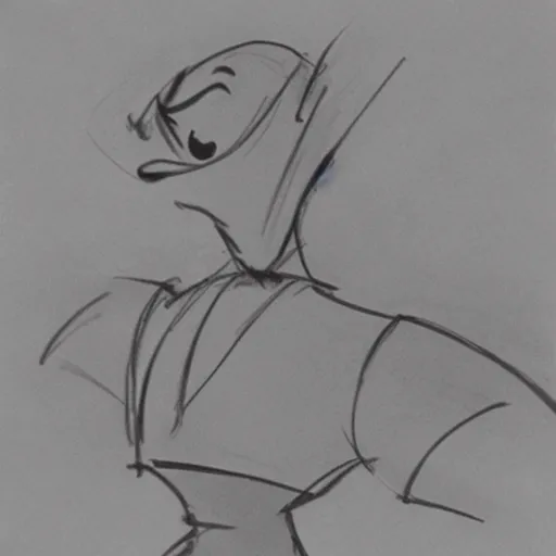 Image similar to milt kahl sketch