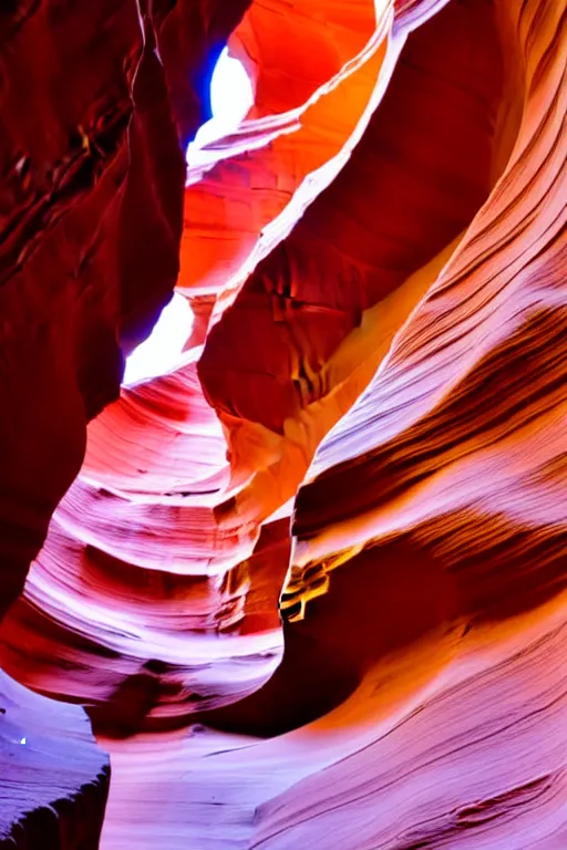 Image similar to antelope canyon inside a mountain