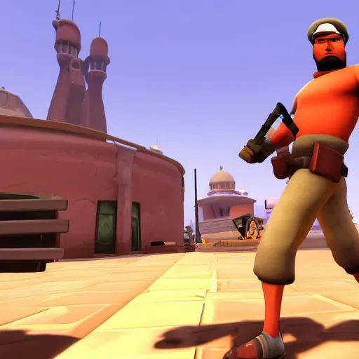 Image similar to abu in team fortress 2, 4k