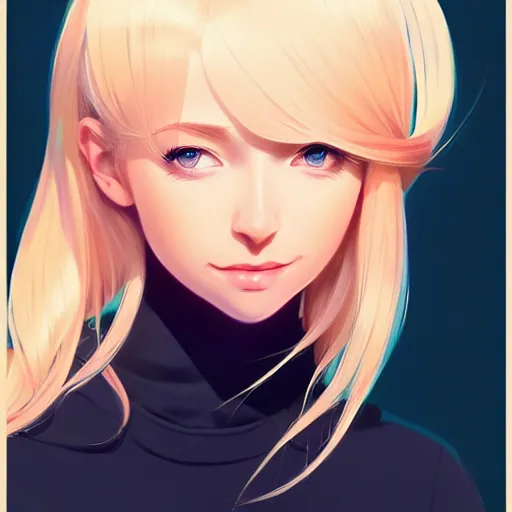 Image similar to a beautiful blonde girl, intricate, highly detailed, digital painting, artstation, official media, anime key visual, concept art, rich vivid colors, ambient lighting, sharp focus, illustration, art by Artgerm, Makoto Shinkai, Ilya Kuvshinov, Lois Van Baarle, and Rossdraws