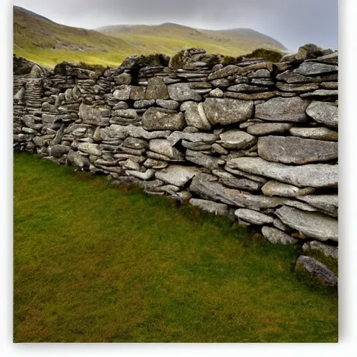 Image similar to ancient dry stone wall in the lake district in england by tyler edlin