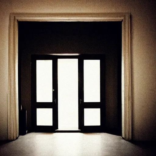 Prompt: a room within a room, a door behind the door