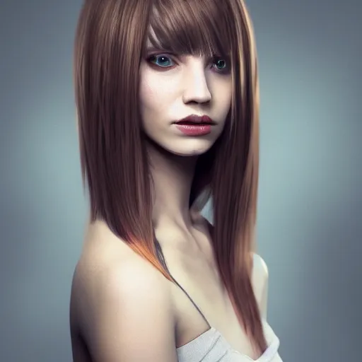 Image similar to portrait inspired by archan hair, cinematic, focus